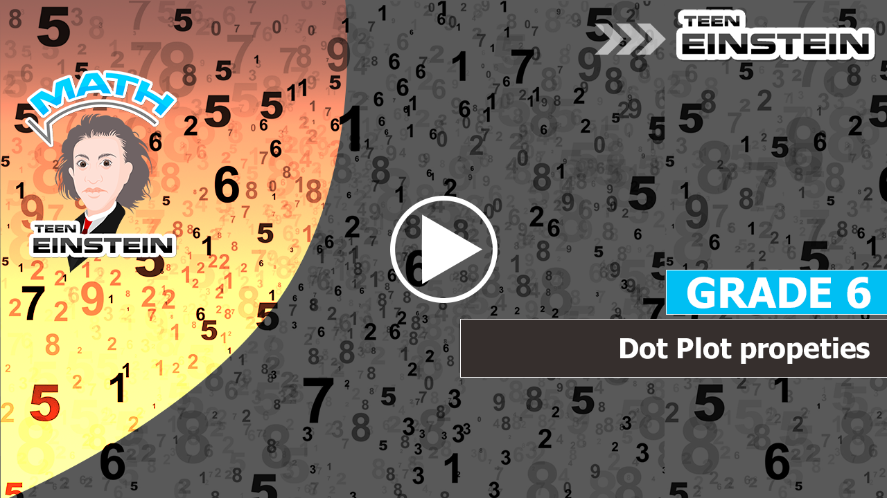 Statistics and Probability Dot Plot propeties